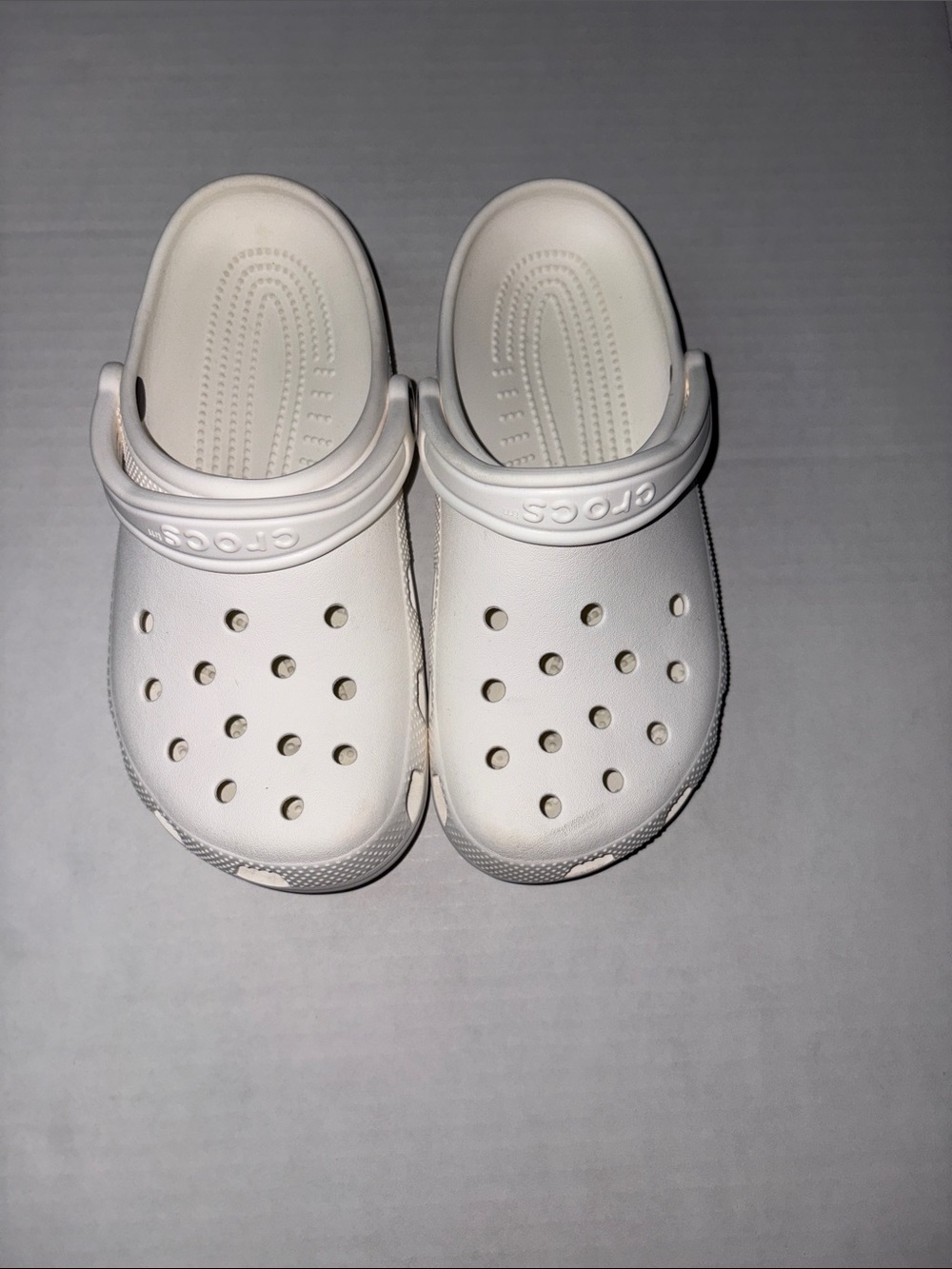 CROCS Kids Classic Clog in White